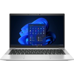Brugt bærbar computer 13" - HP EliteBook 830 G8 13,3" FHD i5 16 GB 256 GB W11P med Sure View (brugt med små skærmmærker, lille chassisskade)