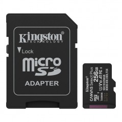 Kingston Canvas Select Plus 256 GB microSDXC UHS-I (Class 10) 100 MB/s inkl. adapter