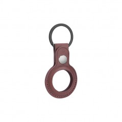 Tilbehør til computere, bærbare computere, mobiltelefoner, tv og tablets - Onsala nøgleringholder til Apple AirTag brun/sort