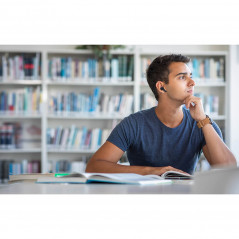 Trådløse headset - JVC Gumy Bluetooth in-ear-headset og hovedtelefoner (demo)