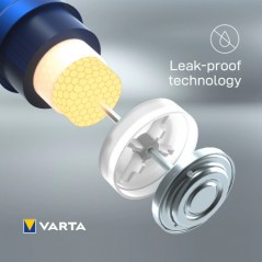 Batteri - Varta Longlife Power D-batterier R20 2-pak