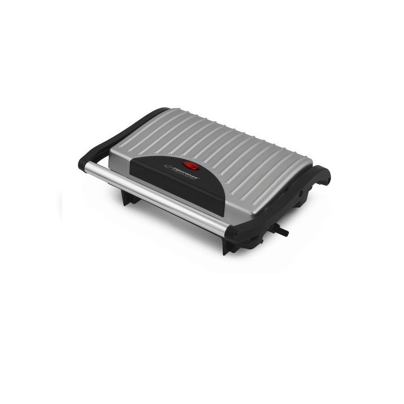 Elektrisk grill - Esperanza elektrisk grill med 750 W effekt Grillflade på 23 x 14.5 cm