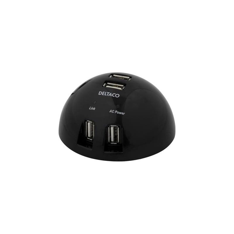 Deltaco USB-hubb 7 portar USB-kabel og USB-hubb - Belkin USB Hub 7 Ports