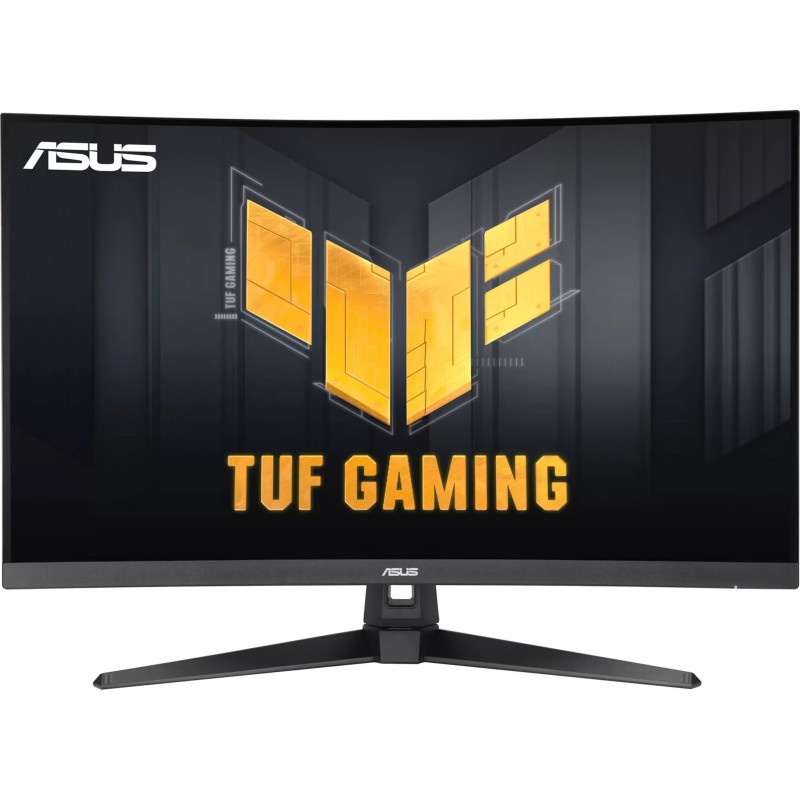 Computerskærm 25" eller større - Asus TUF 32" 2560 x 1440 buet gaming-skærm med 180 Hz og VA-panel