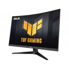 Computerskærm 25" eller større - Asus TUF 32" 2560 x 1440 buet gaming-skærm med 180 Hz og VA-panel