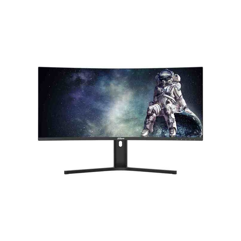 Computerskærm 25" eller større - Dahua LM34-E330CA 34-tommer buet ultrabrede 200 Hz gaming-skærm 3440x1440