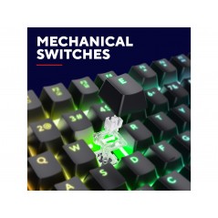 Trust mekanisk gamingtastatur med RGB-baggrundsbelysning - 25681 / ... Gaming-tastatur - Trust mekanisk gamingtastatur med RGB-baggrundsbelysning