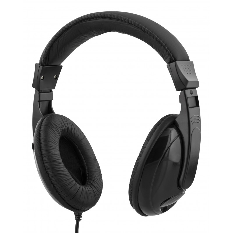 On-ear - Deltaco over-ear-hovedtelefoner med USB-C