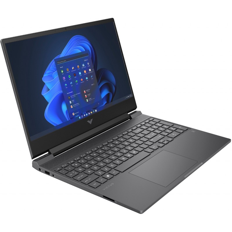 Bærbar computer med skærm på 14 og 15,6 tommer - HP Victus Gaming 15-fa1011nf 15,6" 144 Hz FHD i5-12500H 16 GB 512 GB RTX 4060 8 GB W11 (fransk tastatur)