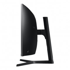 Brugte computerskærme - Samsung 34" buet skærm 3440x1440 med USB-C 65W PD (brugt)