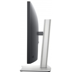 Dell 34" buet IPS-skærm 3440x1440 med USB-C 65W PD og KVM (brugt)