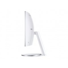 Brugte computerskærme - Samsung 34" buet skærm 3440x1440 Quantum Dot med Thunderbolt 85W PD (brugt med ridser på foden)