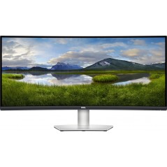Dell 34" buet skærm 3440x1440 med 100 Hz VA-panel og 2x USB 3.0 (brugt)