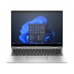 Bærbar computer med skærm på 11, 12 eller 13 tommer - HP EliteBook x360 830 G11 13,3" touchskærm, Full HD, Ultra 5, 16 GB 256 GB W11P med SureView demo med bule