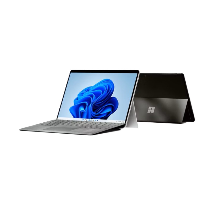 Brugt bærbar computer 13" - Microsoft Surface Pro 8 13" i7 11th 16GB 256GB W11P med tastatur (brugt med en masse mura)