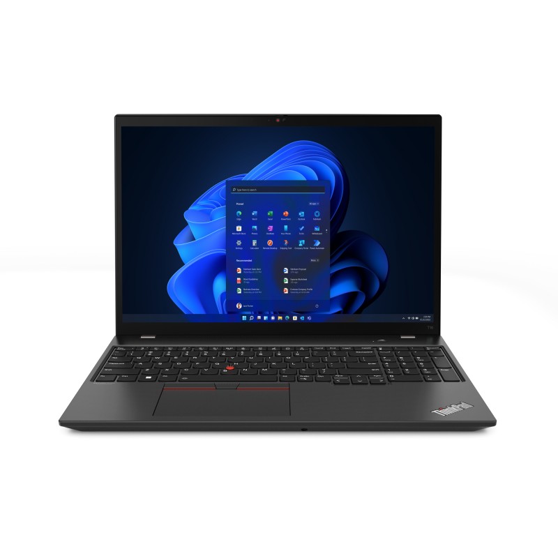 Brugt bærbar computer 16" - Lenovo ThinkPad T16 G1 16" QHD i7-1260P 32GB 512GB MX550 W11P (brugt med mærke på låg)
