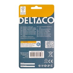 Deltaco CR2032 litiumbatteri 10-pak knapcellebatterier