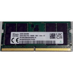 SK Hynix 32GB DDR5 5600 MHz SO-DIMM RAM-hukommelse til bærbar computer (ny taget*)