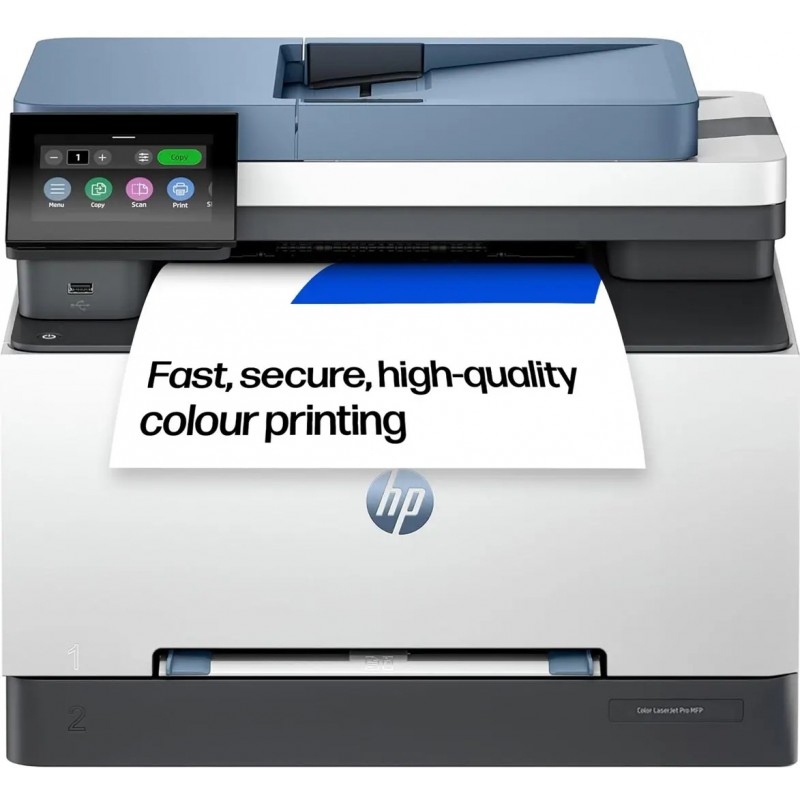 Multifunktionsprintere - HP LaserJet Pro 3302fdw trådløs farvelaserprinter MFP Print/kopi/scan, scan til e-mail, indføringsbakke