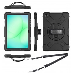 Holdbart etui til Samsung Galaxy Tab A11+ Plus 11" med bærerem og holder