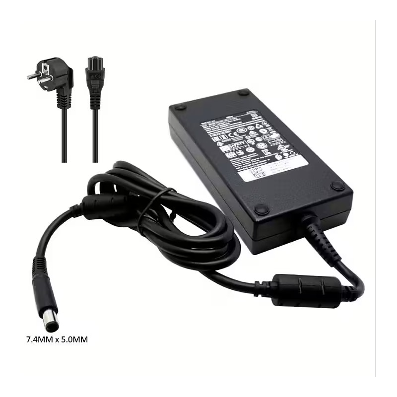 Dell oplader - Dell original 180 W computeroplader 7,4 x 5,0 mm (brugt)