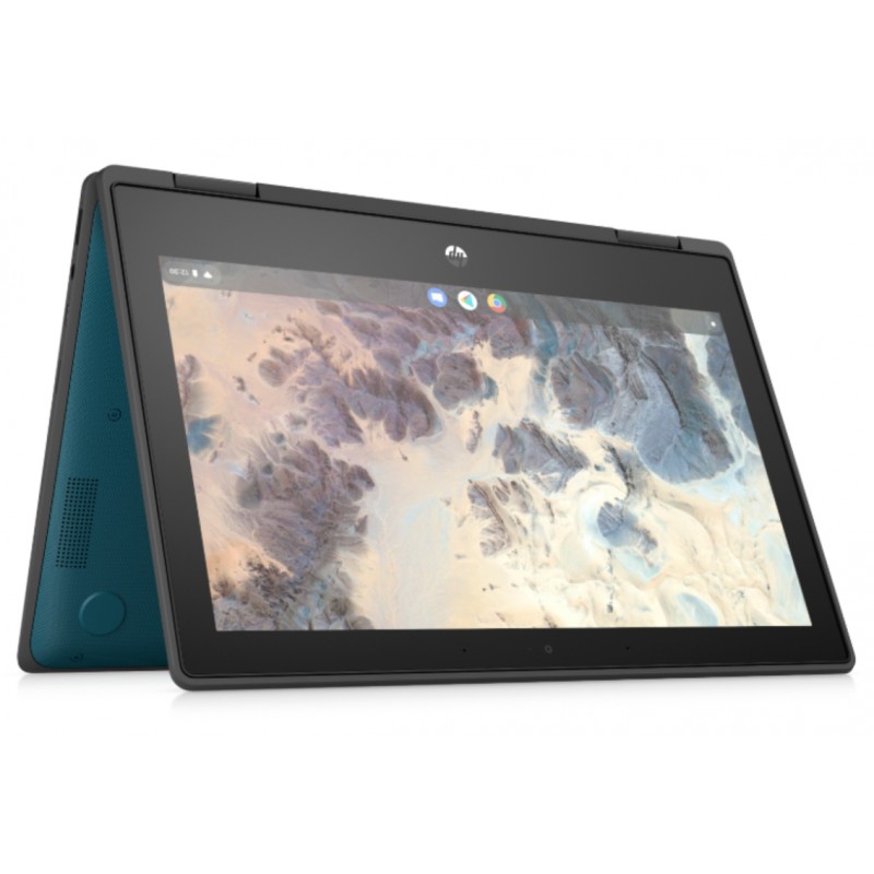 Brugt laptop 12" - HP ChromeBook x360 11 G4 11,6" HD Intel QuadCore 8 GB 64 GB (brugt med små mærker skærm)