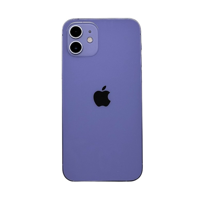 Brugt iPhone - iPhone 12 128GB 5G Purple med 1 års garanti (brugt)