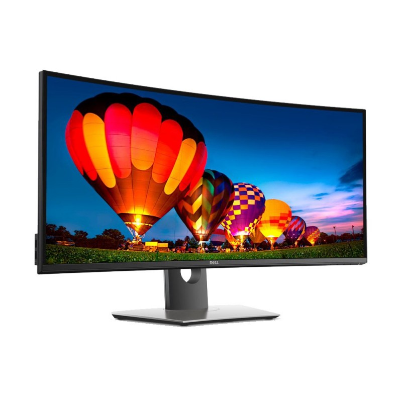 Dell - Dell UltraSharp U3415W 34" buet IPS-skærm 3440 x 1440 DP/HDMI/MDP (brugt)
