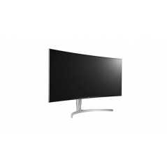 Brugte computerskærme - LG 38" buet IPS-skærm, 3840x1600, med USB-C 60 W PD (brugt)