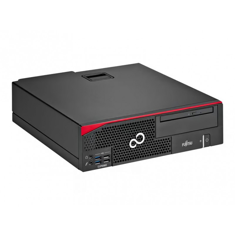 Brugt stationær computer - Fujitsu Esprimo D556 SFF i5 (gen 7) 8GB 128GB W10P med DVD (brugt)
