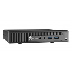 Brugt stationær computer - HP ProDesk 400 G2 Mini i5 (gen 6) 8GB 128GB W10P (brugt)