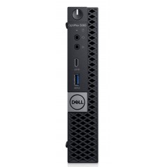 Dell OptiPlex 5060 Micro i5 8GB 128GB W11P med WiFi (brugt)
