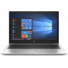 Brugt bærbar computer 15" - HP EliteBook 850 G6 15,6" Full HD i7 16 GB 512 GB W11P med Sure View og 4G-modem (brugt med små skærmmærker)