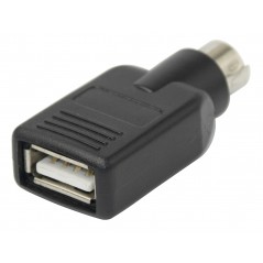Deltaco USB-til-PS/2-adapter til mus og tastatur