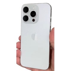 iPhone 15 Pro 128 GB Hvid Titanium med 1 års garanti (brugt)