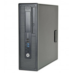 HP EliteDesk 800 G2 SFF i5 (gen 6) 8GB 128GB W10P med DVD (brugt)