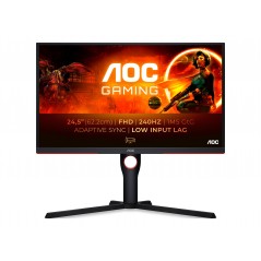 AOC Gaming 25G3ZM/BK 25" Full HD 240 Hz ergonomisk gaming-skærm med VA-panel