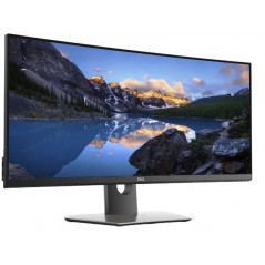 Dell P3418HW 34" buet ergonomisk IPS-skærm 2560 x 1080 DP/HDMI/MDP (brugt)