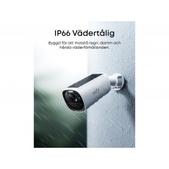 Videokamera - Eufy EufyCam 4 stk. E40-overvågningskameraer samt HomeBase S380