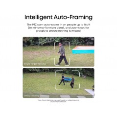 Videokamera - Eufy EufyCam S4 Solo overvågningskamera med 4K, 2K, 360° og solcelledrift