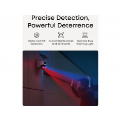 Videokamera - Eufy EufyCam S4 Solo overvågningskamera med 4K, 2K, 360° og solcelledrift