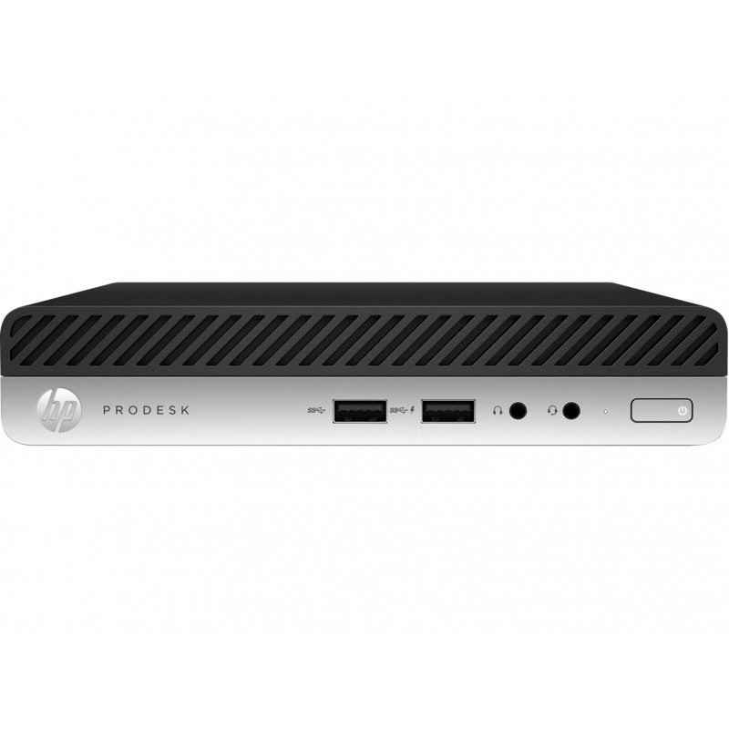 Brugt stationær computer - HP ProDesk 400 G5 Mini i5 9th 8GB 256GB W11P med WiFi (brugt)