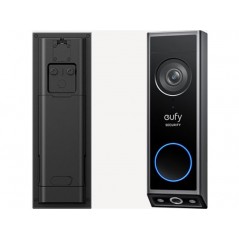 Eufy E340 videodørklokke med dobbeltkamera og HomeBase Mini