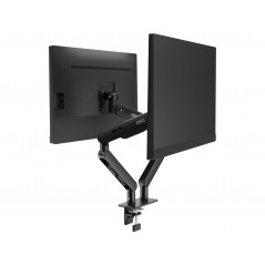 VESA-beslag til skærm - AOC dobbelt skærmarm med bordbeslag til to skærme på 17–34" (maks. 9 kg pr. stk.)