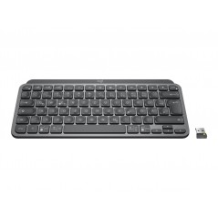 Logitech MX Keys Mini – trådløst Bluetooth-tastatur med baggrundsbelysning til PC/Mac/iOS/Android/ChromeOS