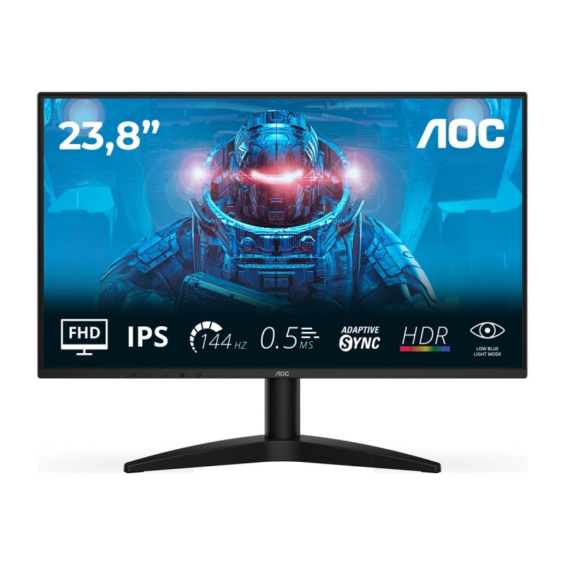 Computerskærm 15" til 24" - AOC 24B36X 24" Full HD LED-skærm 144 Hz med IPS-panel og HDR
