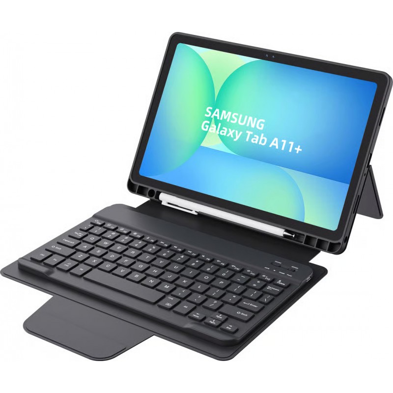 Tastatur til tablets - Samsung Slim Keyboard Cover etui med tastatur til Galaxy Tab A11+
