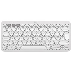 Logitech Pebble Keys 2 K380s superkompakte trådløse Bluetooth-tastatur (Mac, iOS, Android, ChromeOS, Win)