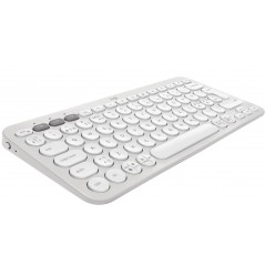 Logitech Pebble Keys 2 K380s superkompakte trådløse Bluetooth-tastatur (Mac, iOS, Android, ChromeOS, Win)