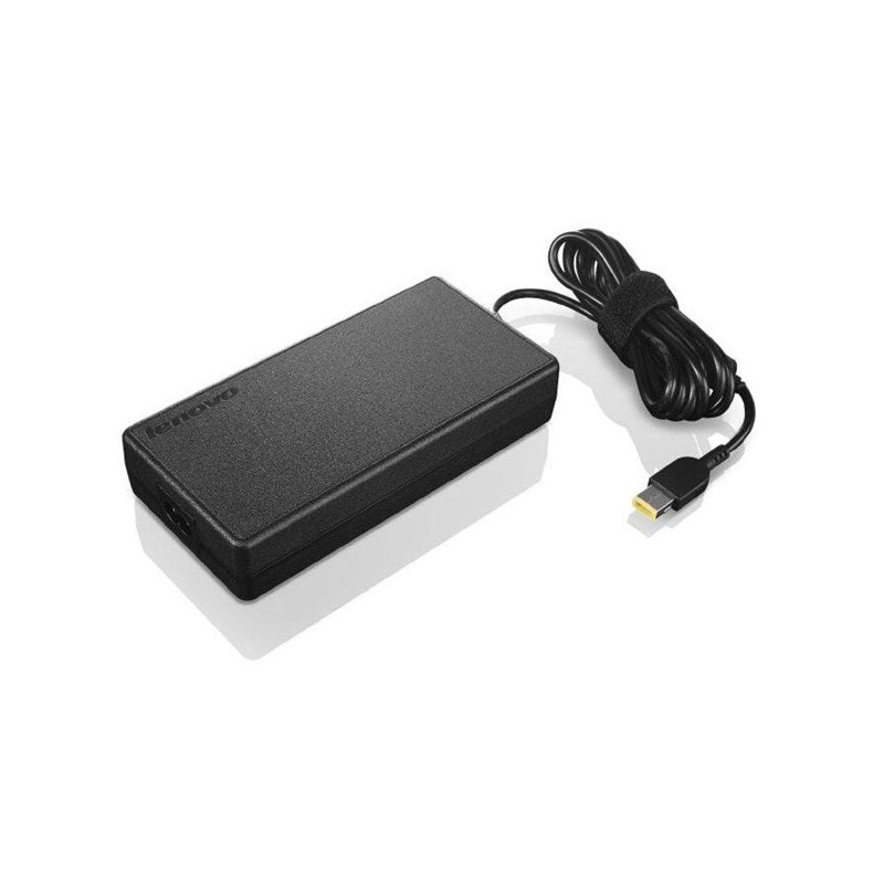 Lenovo oplader - Lenovo original 170 W computeroplader Slim Tip rektangulær (brugt)